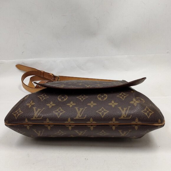 Authentic Louis Vuitton Musette Brown Monogram Shoulder Bag 293-121525 - Picture 5 of 9